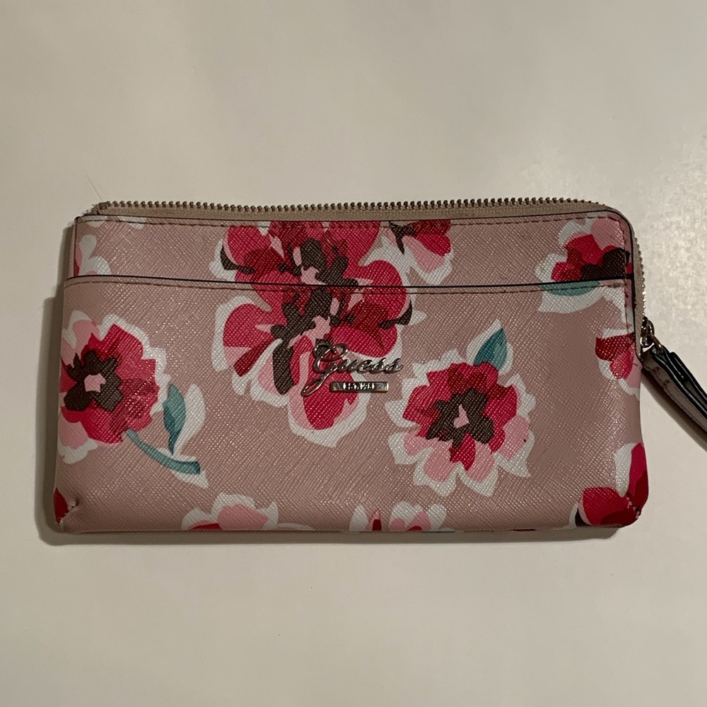 Guess wristlet wallet